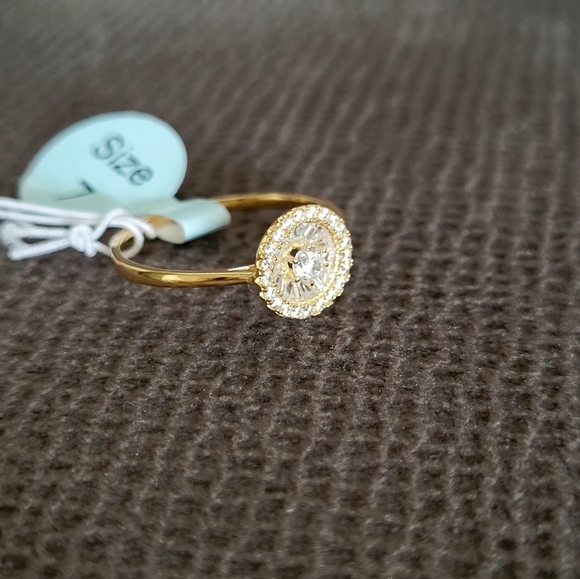 Rachel Zoe Dainty Gold💛 Disc📀 Ring💍 - NWT - Picture 12 of 16